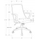 Office Chair Toronto, Monarch I 7294 Office Chair